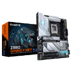 GIGABYTE Z890 GAMING X WIFI7 Motherboard - Supports Intel Core Ultra (Series 2) CPUs, 16+1+2 phases VRM, up to 8800MHz DDR5 (OC), 1xPCIe 5.0 + 3xPCIe 4.0, Wi-Fi 7, 2.5GbE LAN, USB 4