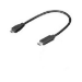 Microconnect Micro USB B/USB C, 0.2 m USB cable USB 2.0 Micro-USB B Black