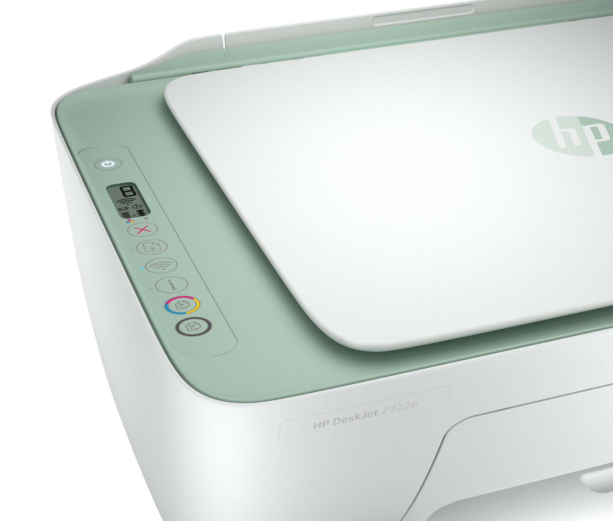 HP DeskJet 2722e Wireless All-in-One Color Printer. Instant Ink; Copie