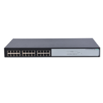 Hewlett Packard Enterprise OfficeConnect 1420 24G Unmanaged Gigabit Ethernet (10/100/1000) 1U Black