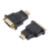 Microconnect HDM1924F cable gender changer DVI-D HDMI Black