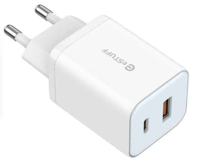 eSTUFF ES635065-BULK-ITH mobile device charger Smartphone White AC Fast charging Indoor