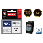 Activejet AH-300BRX ink (replacement for HP 300XL CC641EE; Premium; 20 ml; black)