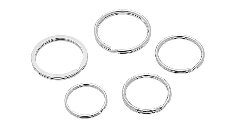 EU Product - Metall-Schl�sselringe 15er Sortimentspackung thumbnail