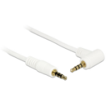 DeLOCK 84736 audio cable 0.5 m 3.5mm White