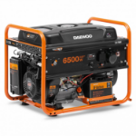 Daewoo GDA 7500E engine-generator 6500 W 30 L Petrol Orange, Black