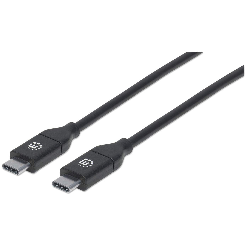 Image of Manhattan USB-C to USB-C Cable, 2m, Male to Male, 480 Mbps (USB...