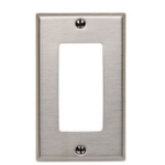 Leviton SO26 wall plate/switch cover Stainless steel