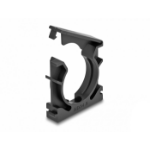 DeLOCK Cable sleeve holder with locking clip 34.5 mm 4 pieces black