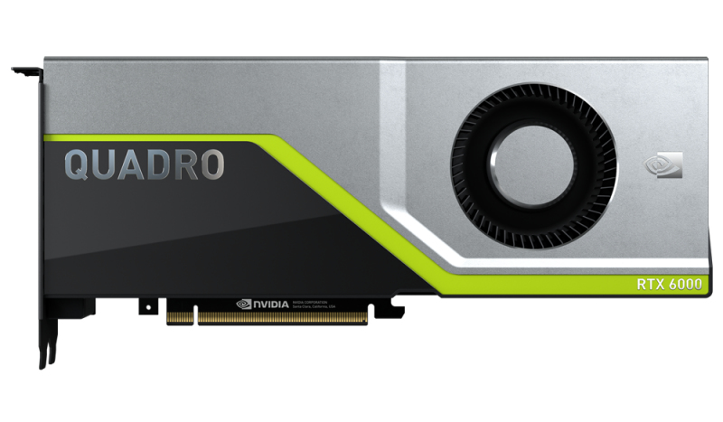 PNY VCQRTX6000-PB graphics card NVIDIA Quadro RTX 6000 24 GB GDDR6