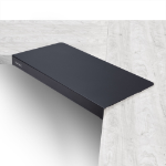 StarTech.com Clamp-On Steel Desk Corner Sleeve for L-Shaped/Corner Desk, For 0.5-1.5in (12.7-38.1mm) Desks, Increase Space for Keyboard/Mouse, Desk Extender/Tray For Wooden/Steel Desks, Ships Assembled