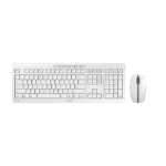 CHERRY Stream Desktop Recharge keyboard RF Wireless QWERTY English Gray