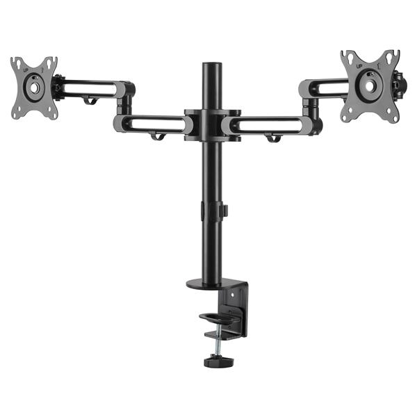 Image of StarTech.com Desk Mount Dual Monitor Arm - Desk Clamp VESA...