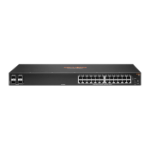 HPE HPE Aruba 6100 24G 4SFP+ Switch - Switch - Managed - 24 x 10/100/1000 + 4 x 1 Gigabit / 10 Gigabit SFP+ - side to side airflow - rack-mountable