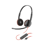 POLY Blackwire C3220 Stereo USB-C Headset