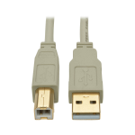 Tripp Lite U022-006-BE USB cable 70.9" (1.8 m) USB 1.1 USB A USB B Beige