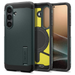 Spigen Tough Armor (Magfit) mobiele telefoon behuizingen 16 cm (6.3") Hoes Donkergroen