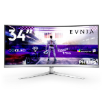 Philips 34M2C7600MV/00 computer monitor 86.4 cm (34") 3440 x 1440 pixels Wide Quad HD LCD White