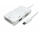 Cables Direct USB3C-HDV02 laptop dock/port replicator USB 3.2 Gen 1 (3.1 Gen 1) Type-C White