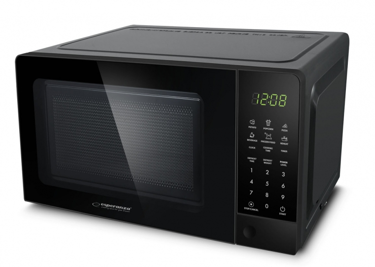 Esperanza EKO009 microwave Black Solo microwave Countertop 20 L 700 W