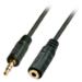 Lindy 35653 audio cable 3 m 3.5mm Black