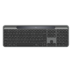 Logitech Signature Slim Solar+ wireless keyboard K980 toetsenbord Universeel RF-draadloos + Bluetooth QWERTY Italiaans Grafiet