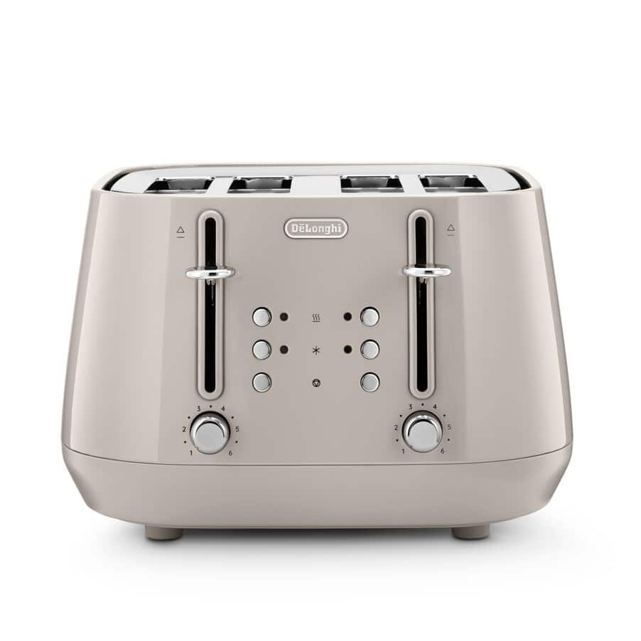 De’Longhi Eclettica 4 slice(s) 1800 W Beige