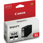 CANON PGI1600XLBK INK CARTRIDGE HIGH YIELD BLACK