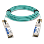 AddOn Networks ADD-Q28CIQ28CN-O5M InfiniBand/fibre optic cable 5 m QSFP28 AOC Aqua colour