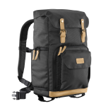 Mantona Luis Retro Backpack Black