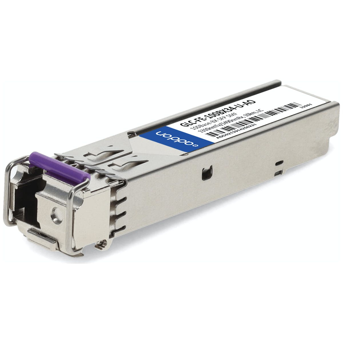 AddOn Networks GLC-FE-100BX34-U-AO Compatible 100M SFP 10 km Transceiver AddOn Networks GLC-FE-100BX34-U-AO Compatible 100M SFP 10 km Transceiver