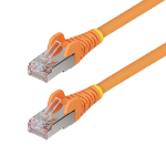 StarTech.com NLOR-5F-CAT6A-PATCH networking cable Orange 59.1" (1.5 m) S/FTP (S-STP)