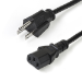 StarTech.com PXT1011010PK power cable Black 118.1" (3 m) NEMA 5-15P C13 coupler