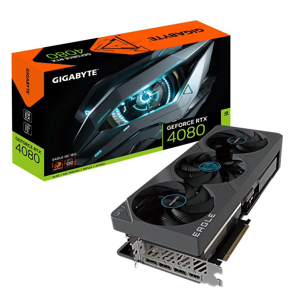 Image of Gigabyte EAGLE GeForce RTX 4080 16GB OC NVIDIA GDDR6X
