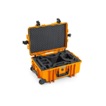 B&W 6700/O/DJI4P camera drone case Hard case Orange Polypropylene (PP)