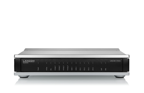 Image of Lancom Systems 1793VA wireless router Gigabit Ethernet 4G Black, Grey