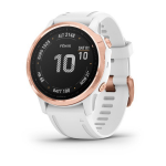 Garmin fēnix 6S Pro 3.05 cm (1.2") 42 mm 240 x 240 pixels Black, Rose gold GPS (satellite)