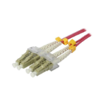 Synergy 21 S216768 fibre optic cable 7.5 m 2x LC OM4 Violet