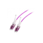 Lanview LVO231812UNI fibre optic cable 3 m LC/UPC OM4 Purple