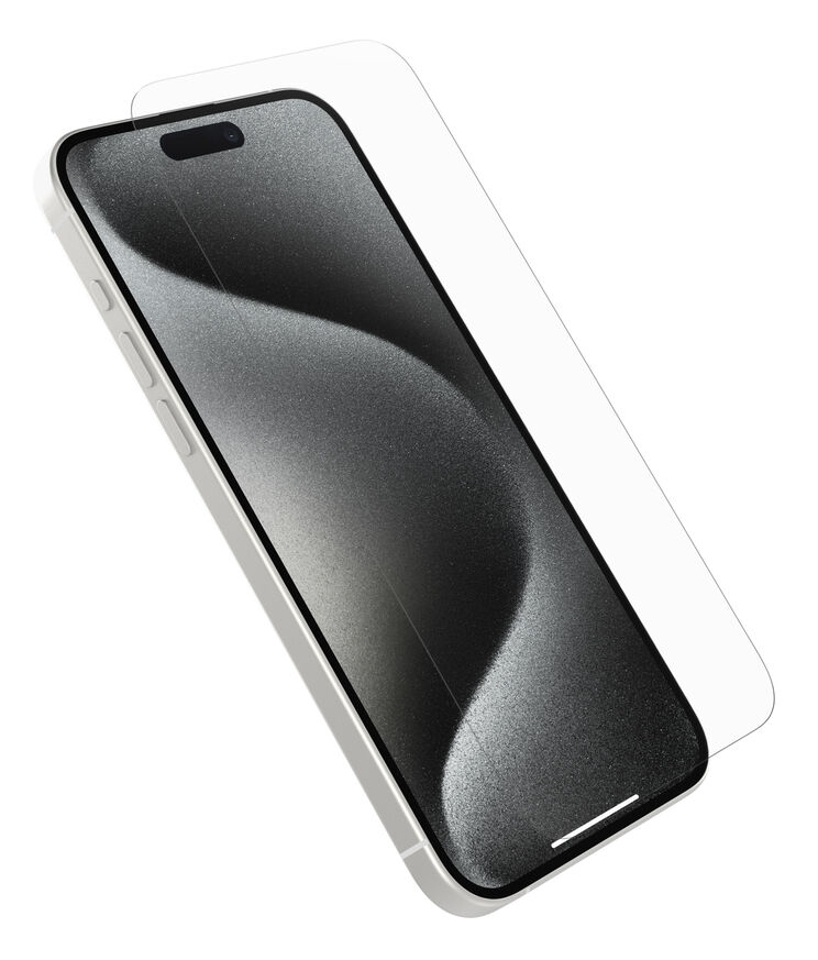 OtterBox Premium Glass Series for Apple iPhone 15 Pro Max, transparent