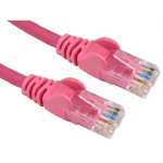 Cables Direct 2m Economy Gigabit Networking Cable - Pink