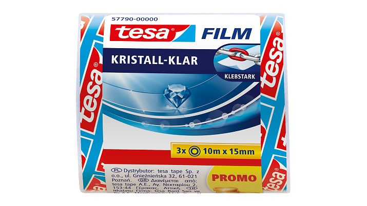 TESA 57790 10 m Transparent Polypropylene (PP) 3 pc(s)
