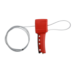 Brady 170407 lockout hasp/padlock Red Acrylonitrile butadiene styrene (ABS), Nylon