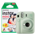 Fujifilm Instax Mini 12 Instant Camera - Mint Green - Camera + 20 Shot Pack