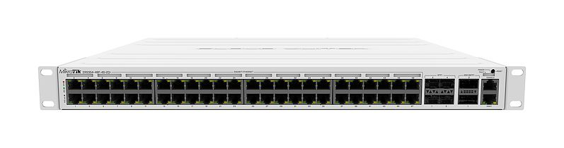 Image of Mikrotik CRS354-48P-4S+2Q+RM network switch Managed L3 Gigabit...