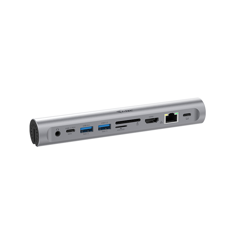 i-tec Metal USB-C Pad Docking Station 4K HDMI LAN + Power Delivery 100 W