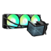 TRYX Panorama SE ARGB 360 Processor All-in-one liquid cooler 12 cm Black