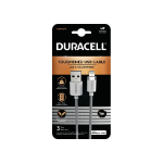 Duracell USB7012W lightning cable White