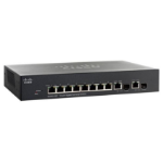 Cisco Small Business SG200-10FP-UK-RF network switch Managed L2 Gigabit Ethernet (10/100/1000) Power over Ethernet (PoE) Black