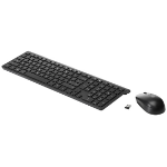 HP 2.4 GHz Wireless and Mouse keyboard Mouse included RF Wireless Black